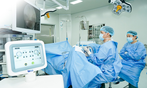 Laser surgery removes enlarged prostate