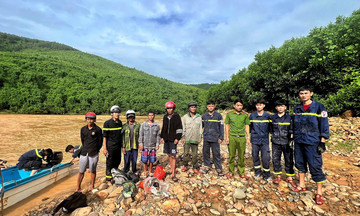 Five people rescued after two days trapped by floodwaters