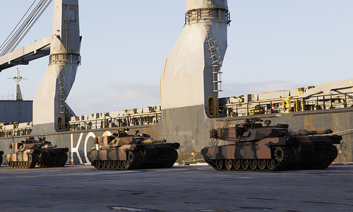 Second Ukrainian unit operating Abrams tanks