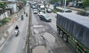 National Highway 51 severely damaged due to six times the expected traffic