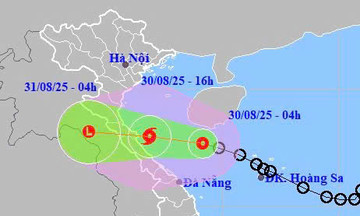 Tropical depression brings rain to central Vietnam