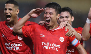 Bui Tien Dung lifts The Cong to 3rd in V-League