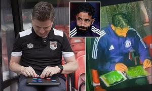Fourth-tier club mocks Man Utd manager in viral video