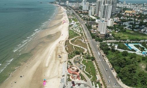 Vung Tau's Back Beach gets a makeover
