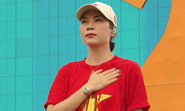 Artists rehearse for the 80th National Day Celebration
