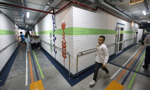 17,000 Ukrainian students start school year underground