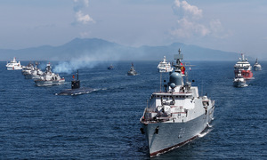 Naval parade marks 80th national day at Cam Ranh military port