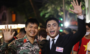 Artists stay up all night for national day parade