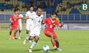Indonesia held to a goalless draw by Laos in U23 Asian Cup qualifiers