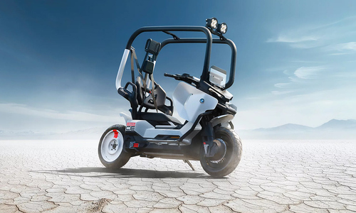 BMW Motorrad Vision CE: a futuristic electric motorcycle