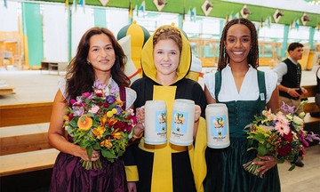 Oktoberfest 2025's unique beer stein