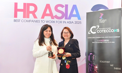 Coteccons wins two awards at HR Asia Awards 2025