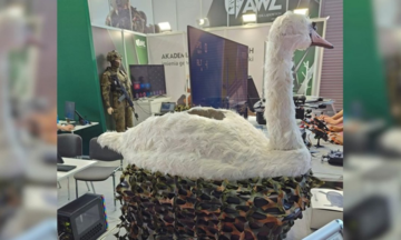 Poland unveils swan-shaped drone