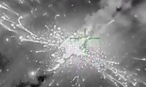 Ukrainian drone pursues and destroys Russian S-300 launcher