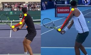 Alcaraz transforms his two-handed backhand into a new weapon