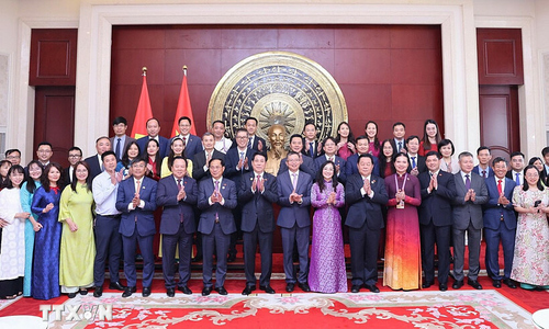 President Luong Cuong highlights solidarity of Vietnamese community in China