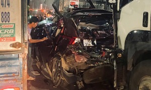 Driver killed in multi-vehicle collision in Ninh Binh