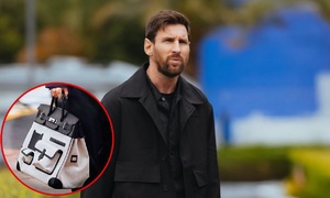 Messi and other male celebrities sporting Hermes bags