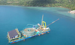 Con Dao powered by new 77 km undersea cable from Can Tho
