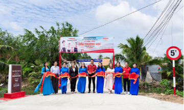 Bridgestone Vietnam opens 12th bridge in Tay Ninh province
