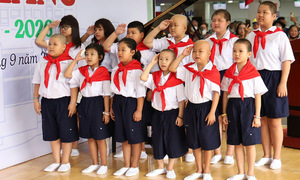 A silent school bell: opening day at a cancer hospital