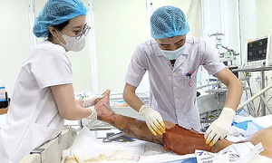 Minor scratch nearly claims a farmer's life
