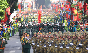 From training grounds to historic Ba Dinh square