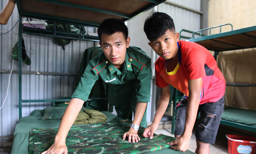 Border patrol's adopted children pursue education dreams