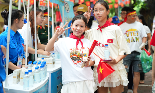 Moc Chau Milk donates 500,000 cartons of milk for National Day