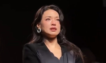 Shu Qi tears up at Venice film festival premiere