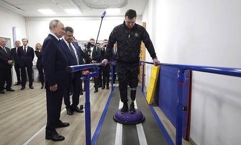 Russia 'leads the world' in prosthetic production