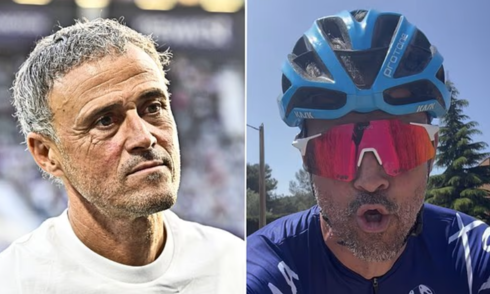 Coach Enrique hospitalized