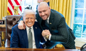 Conor McGregor campaigns for Irish presidency