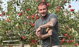 David Beckham makes homemade jam