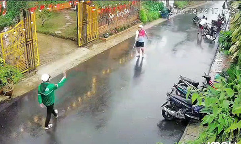 Husband assists in assault on wife