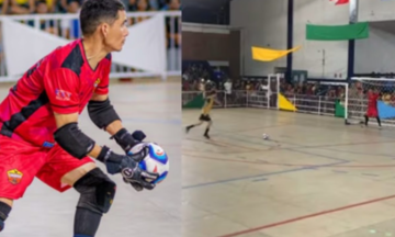 Goalkeeper dies moments after saving penalty in Brazil