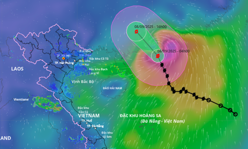 Typhoon Tapah intensifies to category 11, approaching China