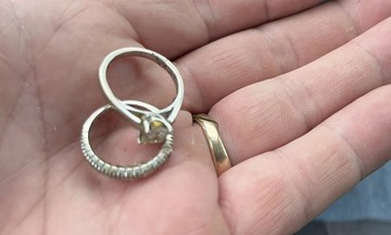 Man sifts through 18 tons of trash to find wife's wedding rings