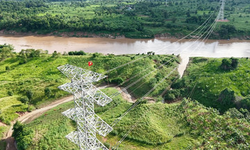 T&T completes Laos-Vietnam power line in over six months