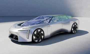 Chinese automaker unveils nearly 6-meter-long, all-glass concept sedan