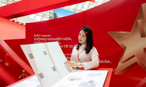 Instagram-worthy spots at the national exhibition