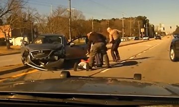 The thrill and terror of high-speed pursuits for US police