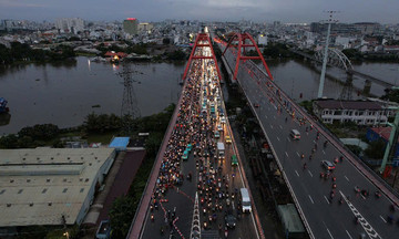 Traffic disruption at eastern gateway to Ho Chi Minh City