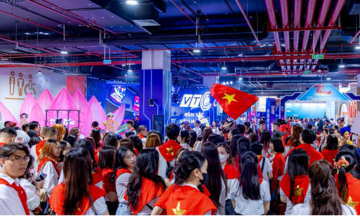 Audition's mark at the 80 years of national achievements exhibition