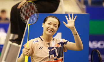 Thuy Linh starts strong at Vietnam Open 2025