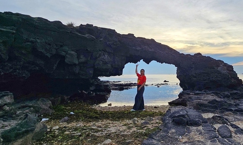 Ly Son island's To Vo arch designated a national monument