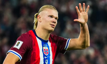 Haaland nets five in Norway's 11-1 rout of Moldova