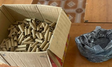 Wife turns in husband's illegal fireworks materials