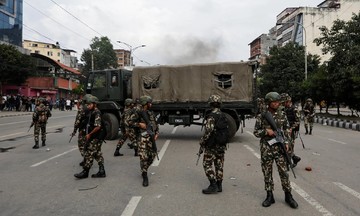 Nepalese army deployed nationwide to quell violent protests