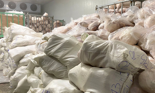 Owner fined for storing over 100 tons of spoiled pork